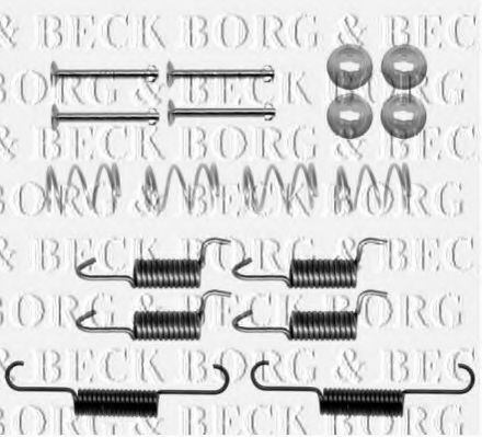 BORG & BECK BBK6236 Скобы тормозных колодок для SUBARU FORESTER