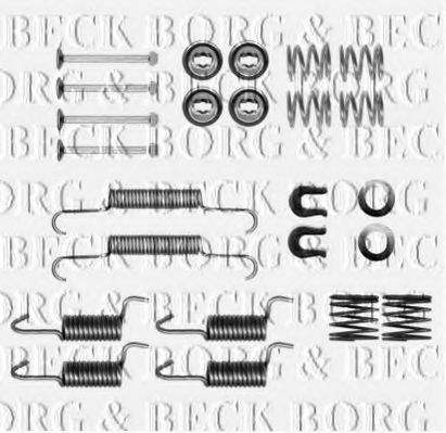 BORG & BECK BBK6305 Скоба тормозного суппорта BORG & BECK для MITSUBISHI