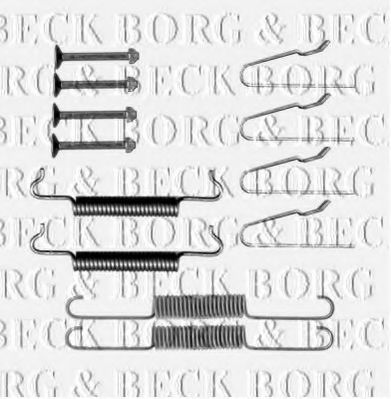 BORG & BECK BBK6315 Скобы тормозных колодок для JEEP