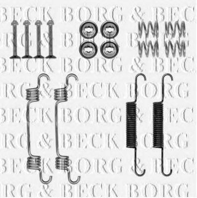 BORG & BECK BBK6318 Скобы тормозных колодок для HYUNDAI TUCSON
