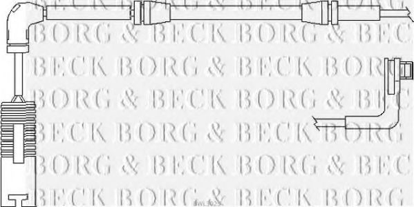 BORG & BECK BWL3025 Датчик износа тормозных колодок BORG & BECK 