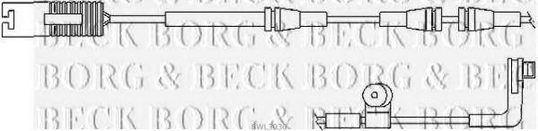 BORG & BECK BWL3030 Датчик износа тормозных колодок BORG & BECK 