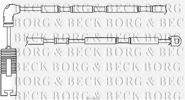 BORG & BECK BWL3043 Скобы тормозных колодок BORG & BECK для BMW Z4