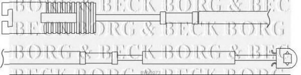 BORG & BECK BWL3073 Тормозные колодки для ROVER
