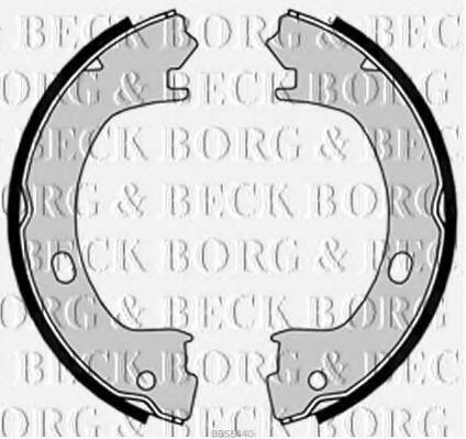 BORG & BECK BBS6440 Тормозные колодки барабанные BORG & BECK для CHRYSLER