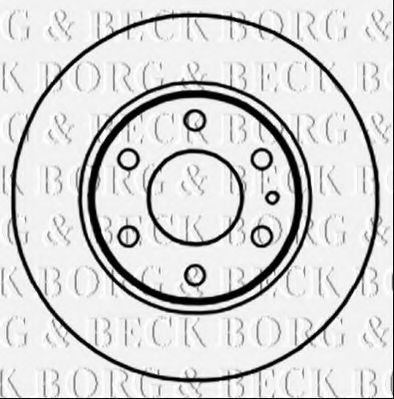 BORG & BECK BBD5253 Тормозные диски для IVECO