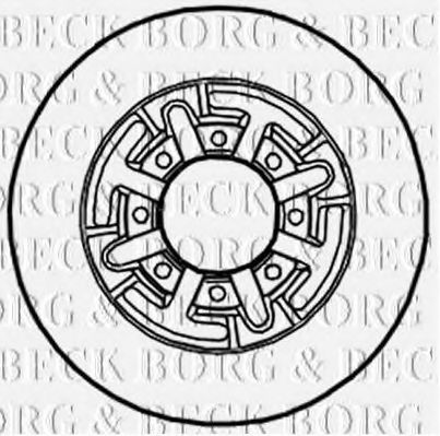 BORG & BECK BBD5258 Тормозные диски для IVECO