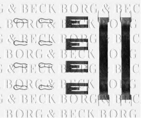 BORG & BECK BBK1048 Скобы тормозных колодок BORG & BECK 