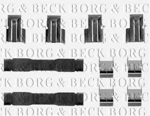 BORG & BECK BBK1094 Скоба тормозного суппорта BORG & BECK для MITSUBISHI