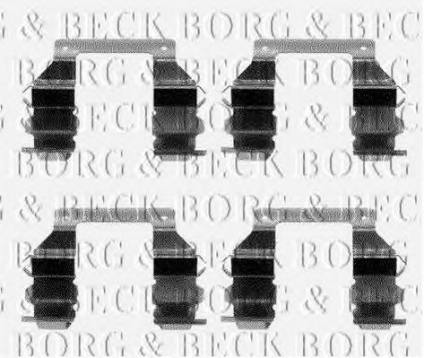 BORG & BECK BBK1098 Скоба тормозного суппорта BORG & BECK для MITSUBISHI