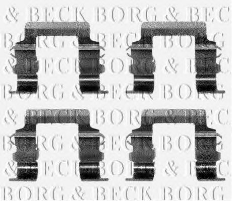 BORG & BECK BBK1099 Скоба тормозного суппорта BORG & BECK для MITSUBISHI
