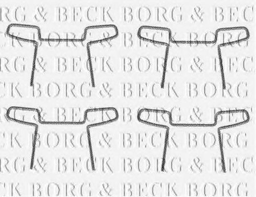 BORG & BECK BBK1113 Скоба тормозного суппорта BORG & BECK 