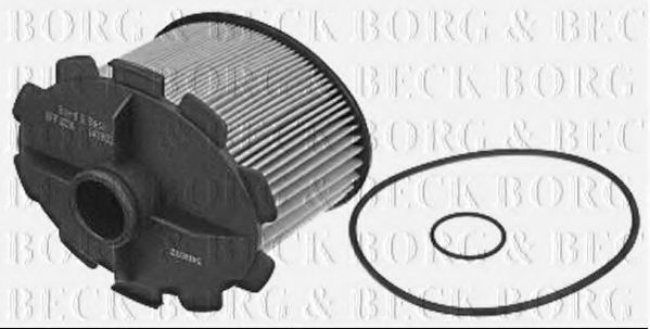 BORG & BECK BFF8016 Топливный фильтр BORG & BECK для CITROEN