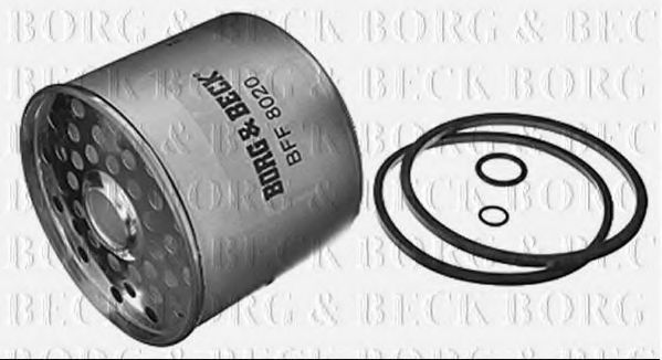 BORG & BECK BFF8020 Топливный фильтр BORG & BECK для CITROEN