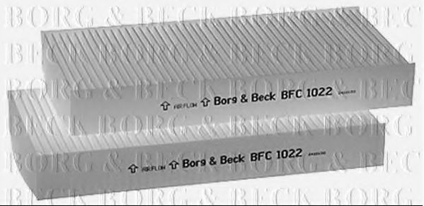 BORG & BECK BFC1022 Фильтр салона BORG & BECK 