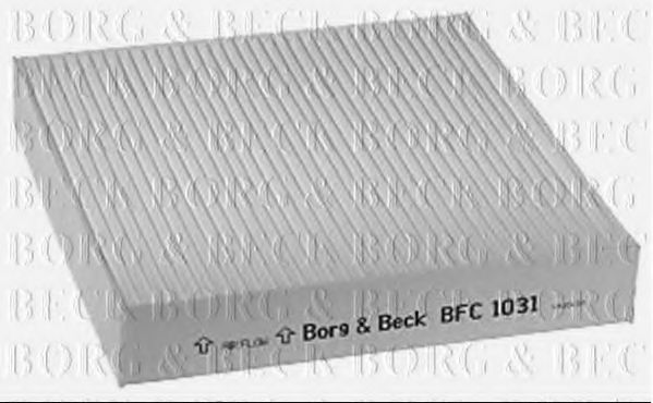 BORG & BECK BFC1031 Фильтр салона BORG & BECK 