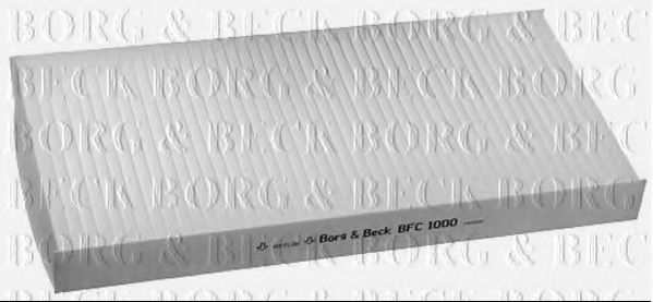 BORG & BECK BFC1000 Фильтр салона BORG & BECK 