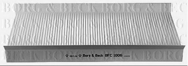 BORG & BECK BFC1006 Фильтр салона BORG & BECK для FORD