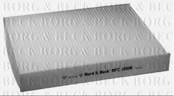 BORG & BECK BFC1008 Фильтр салона BORG & BECK для FORD