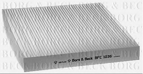 BORG & BECK BFC1036 Фильтр салона BORG & BECK 