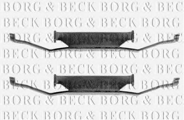 BORG & BECK BBK1127 Скоба тормозного суппорта BORG & BECK 