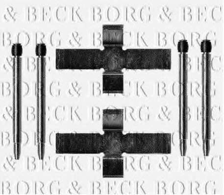 BORG & BECK BBK1129 Скоба тормозного суппорта BORG & BECK 