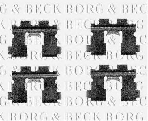 BORG & BECK BBK1149 Скоба тормозного суппорта BORG & BECK 