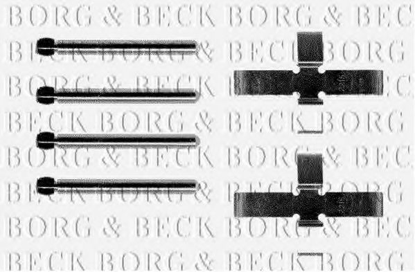 BORG & BECK BBK1151 Скоба тормозного суппорта BORG & BECK 