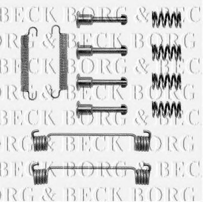 BORG & BECK BBK6082 Скобы тормозных колодок для DAIMLER