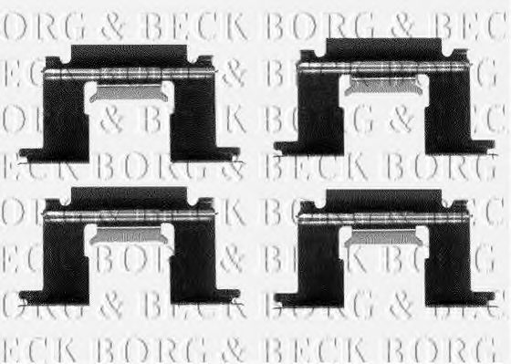 BORG & BECK BBK1117 Скобы тормозных колодок для FORD MAVERICK