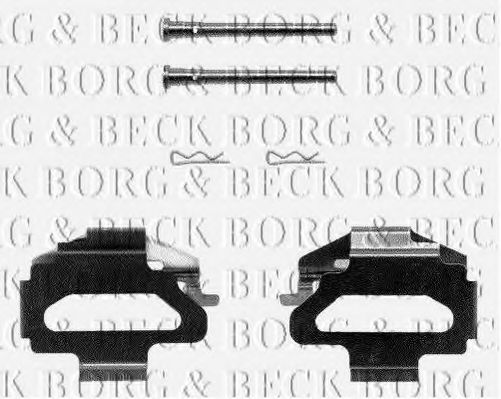 BORG & BECK BBK1125 Скоба тормозного суппорта для FORD ORION
