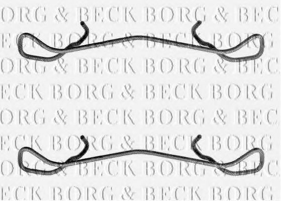 BORG & BECK BBK1170 Скоба тормозного суппорта для TOYOTA HIACE