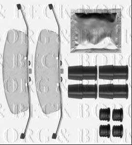 BORG & BECK BBK1268 Скобы тормозных колодок BORG & BECK 