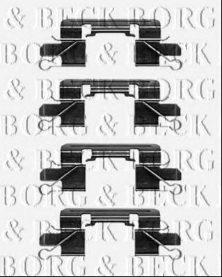 BORG & BECK BBK1397 Скоба тормозного суппорта BORG & BECK для MITSUBISHI