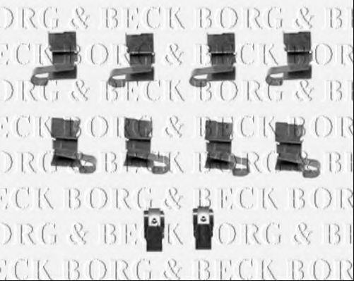 BORG & BECK BBK1445 Скобы тормозных колодок для SUZUKI ESTEEM