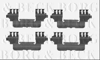 BORG & BECK BBK1572 Скобы тормозных колодок для TOYOTA CAMRY