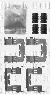 BORG & BECK BBK1595 Скобы тормозных колодок для SUBARU FORESTER