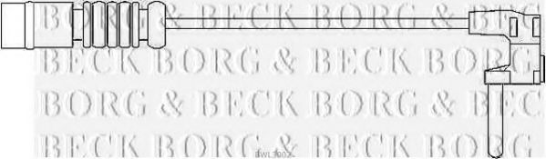 BORG & BECK BWL3002 Датчик износа тормозных колодок BORG & BECK 