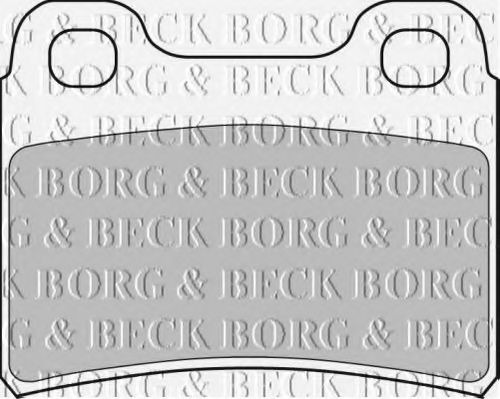 BORG & BECK BBP1304 Тормозные колодки для FORD ORION