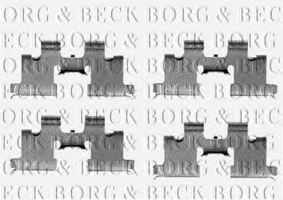 BORG & BECK BBK1111 Скоба тормозного суппорта BORG & BECK 