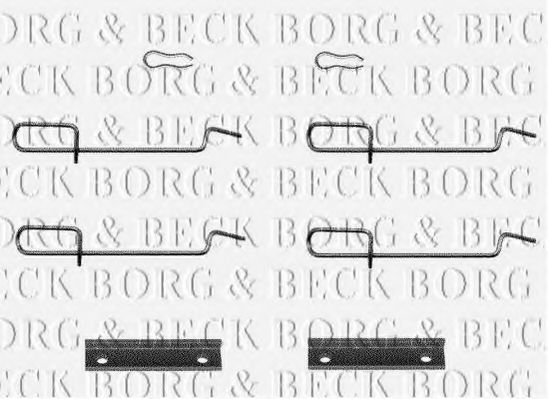 BORG & BECK BBK1119 Скоба тормозного суппорта BORG & BECK 