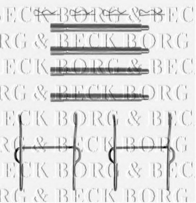 BORG & BECK BBK1120 Скоба тормозного суппорта BORG & BECK 
