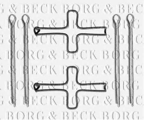 BORG & BECK BBK1140 Скоба тормозного суппорта для SAAB 9-5