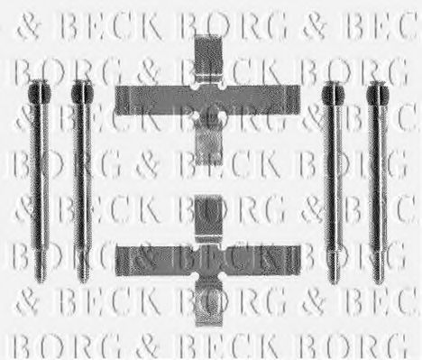 BORG & BECK BBK1193 Скоба тормозного суппорта для VOLVO 940