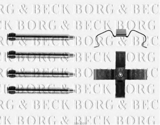 BORG & BECK BBK1200 Скоба тормозного суппорта для SAAB 9-5