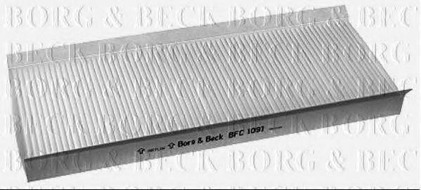BORG & BECK BFC1091 Фильтр салона BORG & BECK для FORD