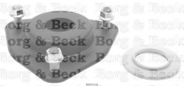 BORG & BECK BSM5318 Опора амортизатора для DODGE