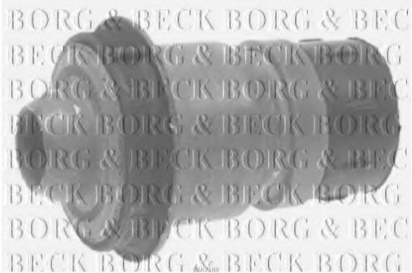 BORG & BECK BSK7188 Сайлентблок задней балки для RENAULT CLIO