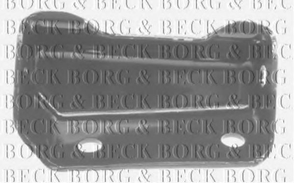 BORG & BECK BCA6800 Сайлентблок задней балки BORG & BECK 
