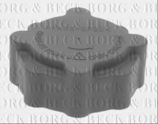 BORG & BECK BRC123 Радиатор охлаждения двигателя BORG & BECK для SKODA